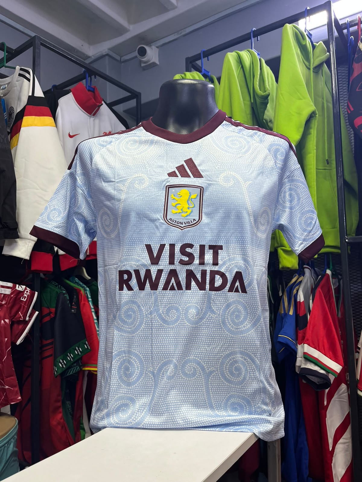Aston Villa 2026/27 "Swirl Mosaic" Away Kit 
